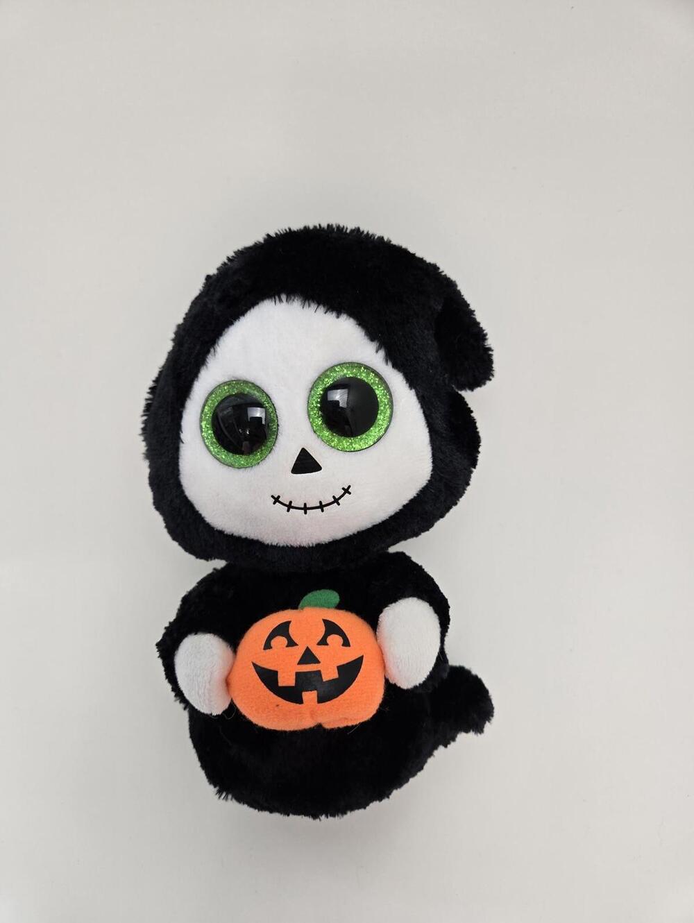 TY Beanie Boo “Treats” the Halloween Ghost / Reaper / Ghoul No Hang Tag (6 inch)